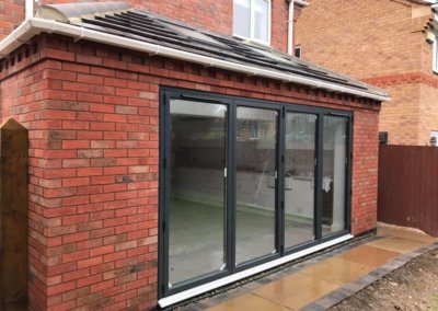 After large open plan kitchen extension